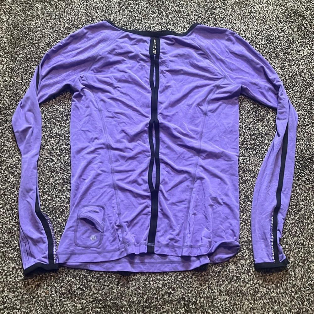 Lululemon Long Sleeve Purple Shirt